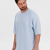 Джемпер с коротким рукавом Siluetti Volumica, светло-голубой