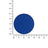 Наклейка тканевая Lunga Round, M, синяя