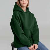 Худи Kulonga Oversize, темно-зеленое
