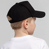 Бейсболка детская Standard Kids, черная