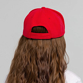 Бейсболка детская Standard Kids, красная