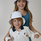 Панама детская Challenge Kids, белая