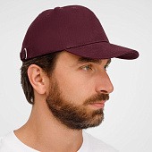 Бейсболка Buffalo, бордовая