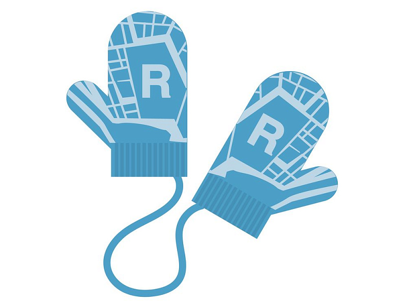 Варежки-подвески Fiore на заказ