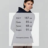 Худи унисекс Vozduh 1.0, темно-синее