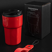 Термостакан Freshbrew, красный