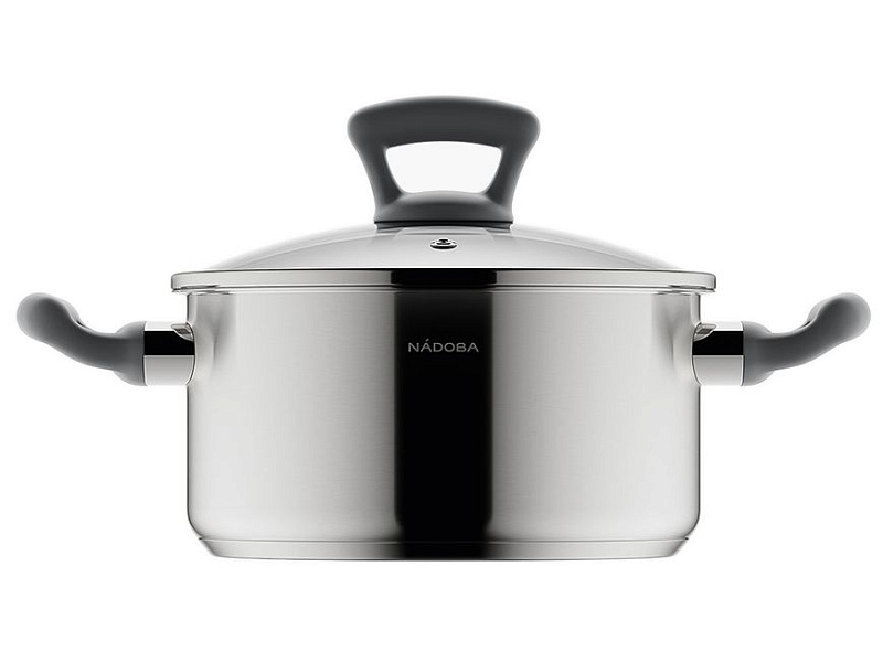 Кастрюля со стеклянной крышкой Vikki