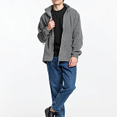 Куртка мужская North, серый меланж