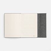 Ежедневник Petrus Flap, недатированный, серый