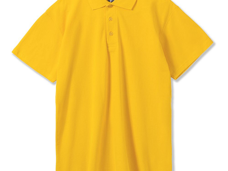 Рубашка поло мужская Summer 170, желтая