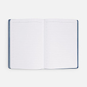 Ежедневник Flexpen Shall, недатированный, синий