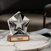 Стела Star Wood, в подарочной коробке