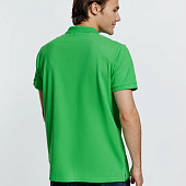 Рубашка поло мужская Virma Premium, зеленое яблоко