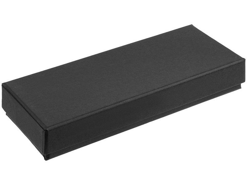 Коробка Notes с ложементом для ручки и флешки, черная