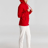 Толстовка с капюшоном унисекс King, красная