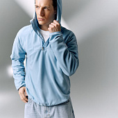 Анорак флисовый унисекс Fliska, голубой