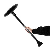 Автомобильная мультифункциональная щетка Severus Scrape, серая