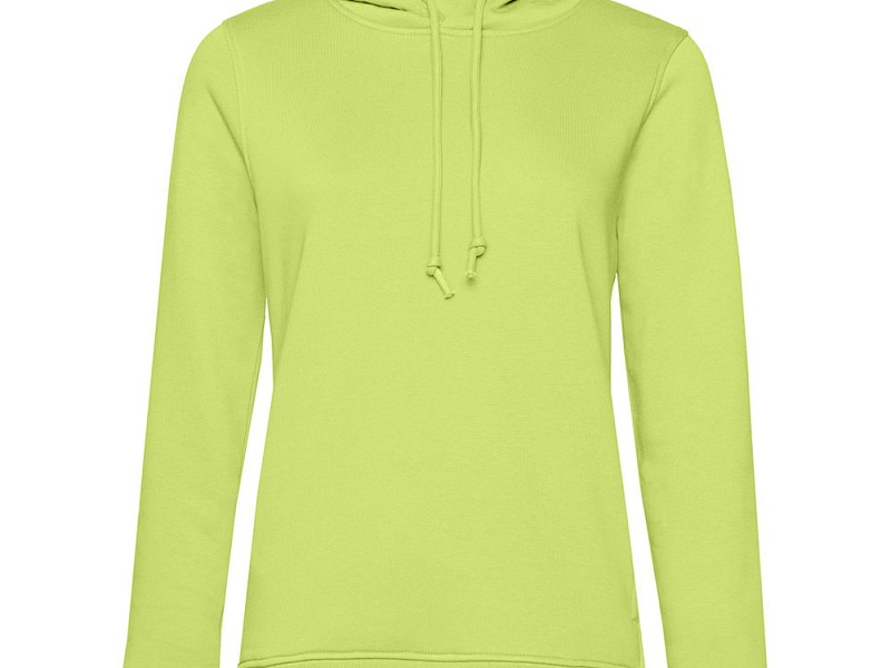 Толстовка с капюшоном женская BNC Inspire (Organic), зеленое яблоко