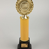 Стела EnterPrize, большая, золотистая