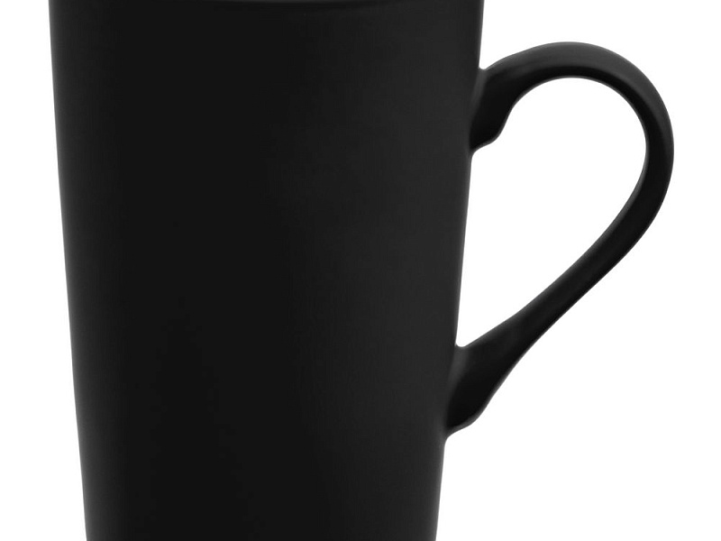 Кружка Best Noon с покрытием софт-тач, черная