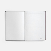 Ежедневник Nebraska Flex, недатированный, красный с золотистым