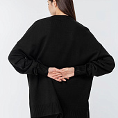 Джемпер оверсайз унисекс Stated в сумке, черный