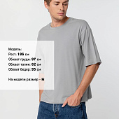 Футболка унисекс оверсайз Street Vibes, серая