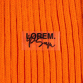 Лейбл из ПВХ Dzeta, XS, прозрачный