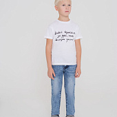 Футболка детская «Давай возьмемся за руки», белая