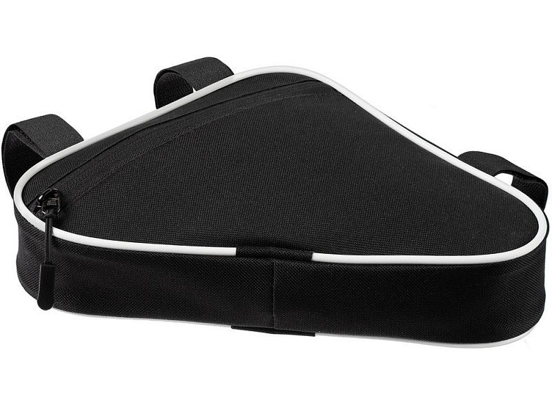 Велосумка на раму BikeLine Mini, черная с белым