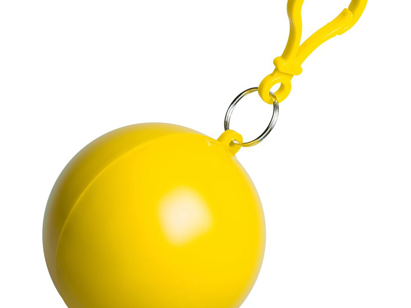 Дождевик в круглом футляре Nimbus, желтый