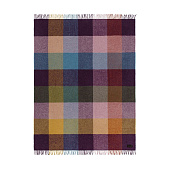 Плед Arequipa, фиолетовый с серым