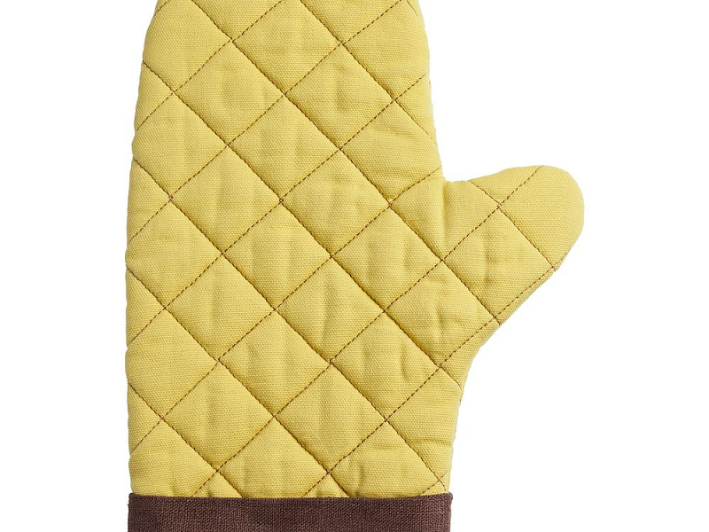 Прихватка-рукавица Keep Palms, горчичная