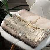 Плед «Сенеж», бежевый