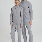 Куртка с капюшоном унисекс Begi, серая