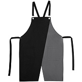 Фартук Picante, черный с темно-серым