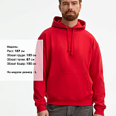 Худи унисекс Condor, красное