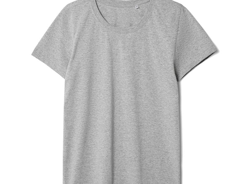 Футболка женская T-bolka Stretch Lady, серый меланж