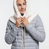 Балаклава-капюшон Flocky, молочно-белая