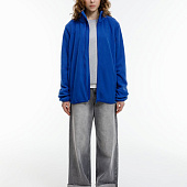 Куртка флисовая унисекс Nesse, синяя