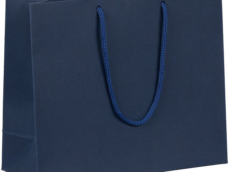 Пакет бумажный Ample Plus S, синий