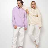 Толстовка с капюшоном унисекс Hoodie, светло-желтая