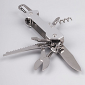 Туристический нож Liten Halp, серебристый