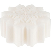 Свеча Snowflame 2, белая, 8 см