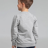 Свитшот детский Toima Kids, серый меланж