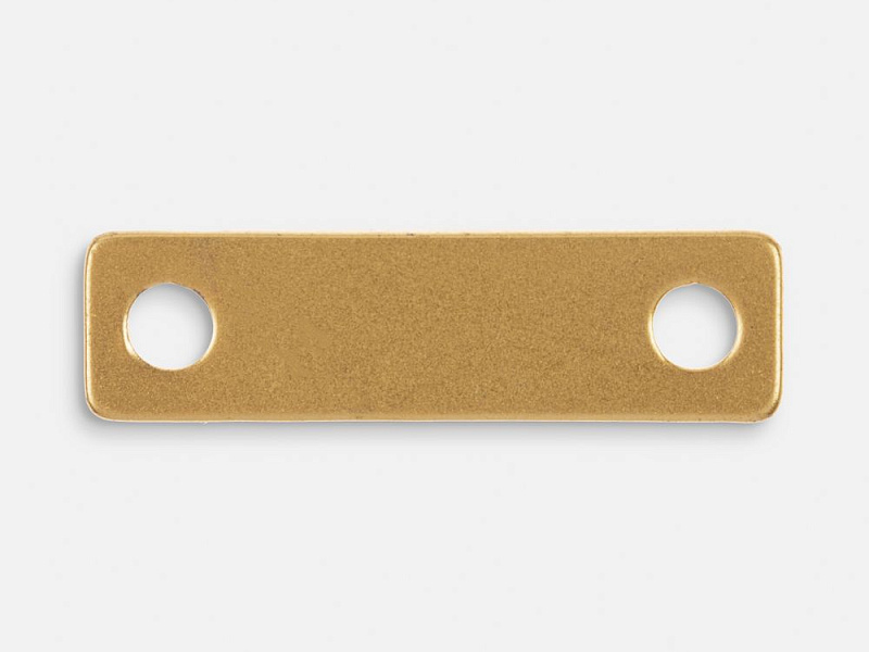 Шильдик металлический Alfa Liten, золотистый