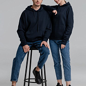 Толстовка с капюшоном Slam 320, темно-синяя