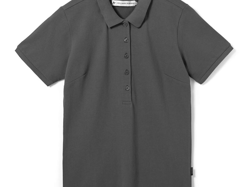 Рубашка поло женская Neptune, темно-серая