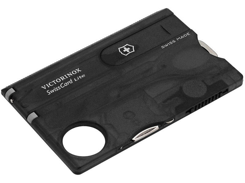 Набор инструментов SwissCard Lite, черный