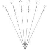 Набор шампуров в чехле Long Bower, черный